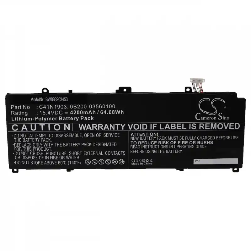 Batteria per Asus ExpertBook B9450, C41N1903, 4200 mAh