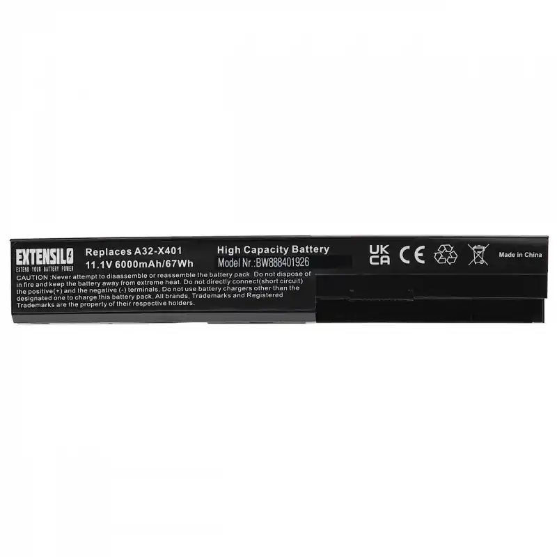 Batteria per Asus F301 / S301 / X301, 6000 mAh
