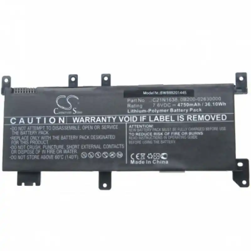 Batteria per Asus F442 / X442, C21N1638, 4750 mAh