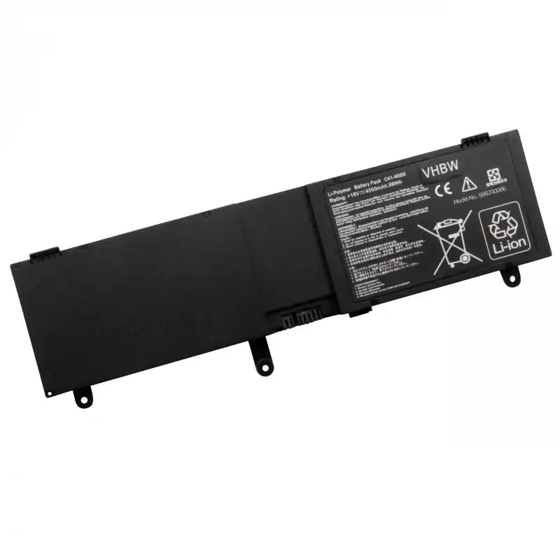 Batteria per Asus G550 / N550 / Q550, C41-N550, 4000 mAh
