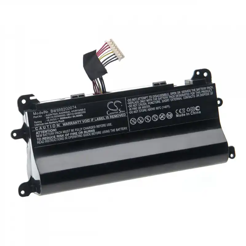 Batteria per Asus G752VS / G752VY, A42N1520, 5600 mAh