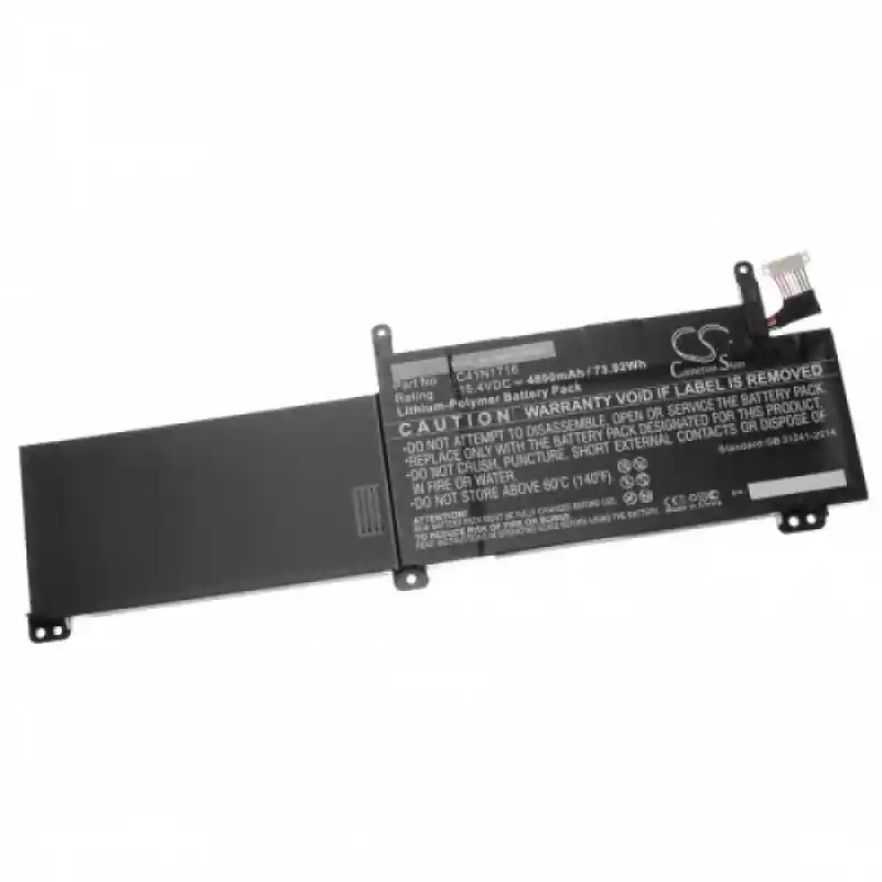 Batteria per Asus GL703G / GL703GM, C41N1716, 4800 mAh