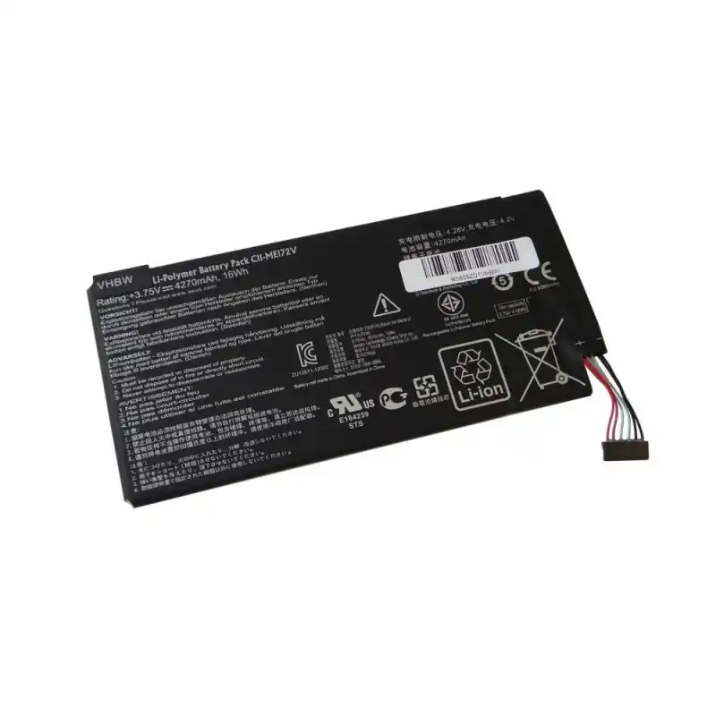 Batteria per Asus MeMo Pad ME172, 4250 mAh