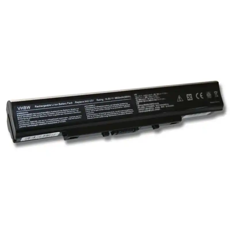 Batteria per Asus P31 / P41 / U41 / X35, 6600 mAh