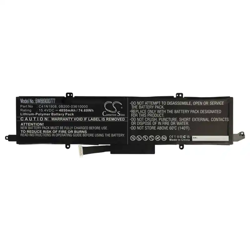 Batteria per Asus ROG GA401, C41N1908, 4850 mAh