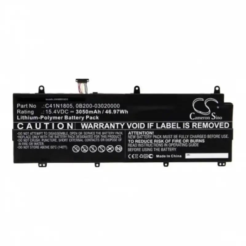 Batteria per Asus ROG Zephyrus S GX531GM / GX531GS / GX531GX, C41N1805, 3050 mAh