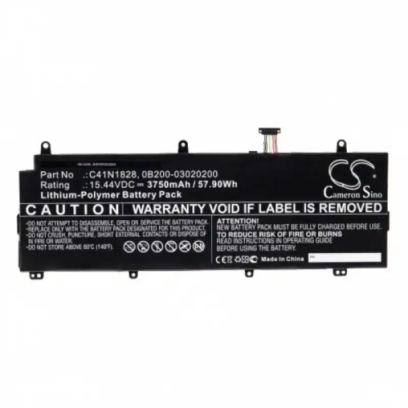 Batteria per Asus ROG Zephyrus S GX531GV / GX531GW, C41N1828, 3750 mAh