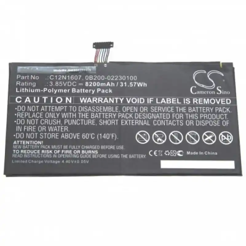 Batteria per Asus Transformer Mini T102H / T102HA, C12N1607, 8200 mAh