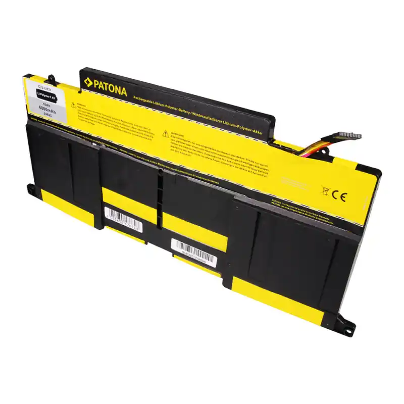 Batteria per Asus Ultrabook UX31 / ZenBook UX31, 6800 mAh
