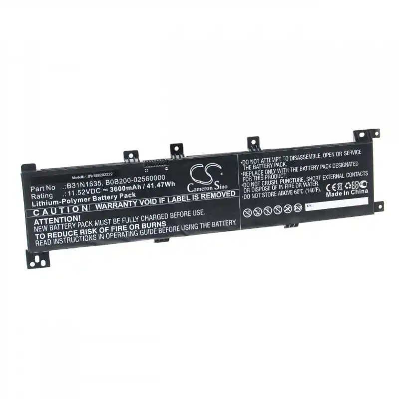 Batteria per Asus VivoBook 17 A705 / 17 X705, B31N1635, 3600 mAh