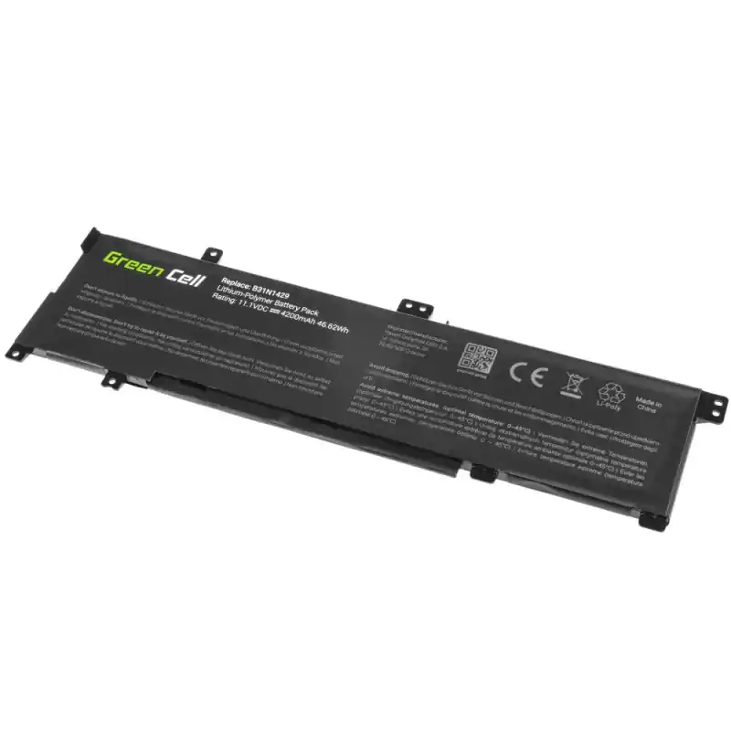 Batteria per Asus VivoBook A501 / K501, B31N1429, 3400 mAh