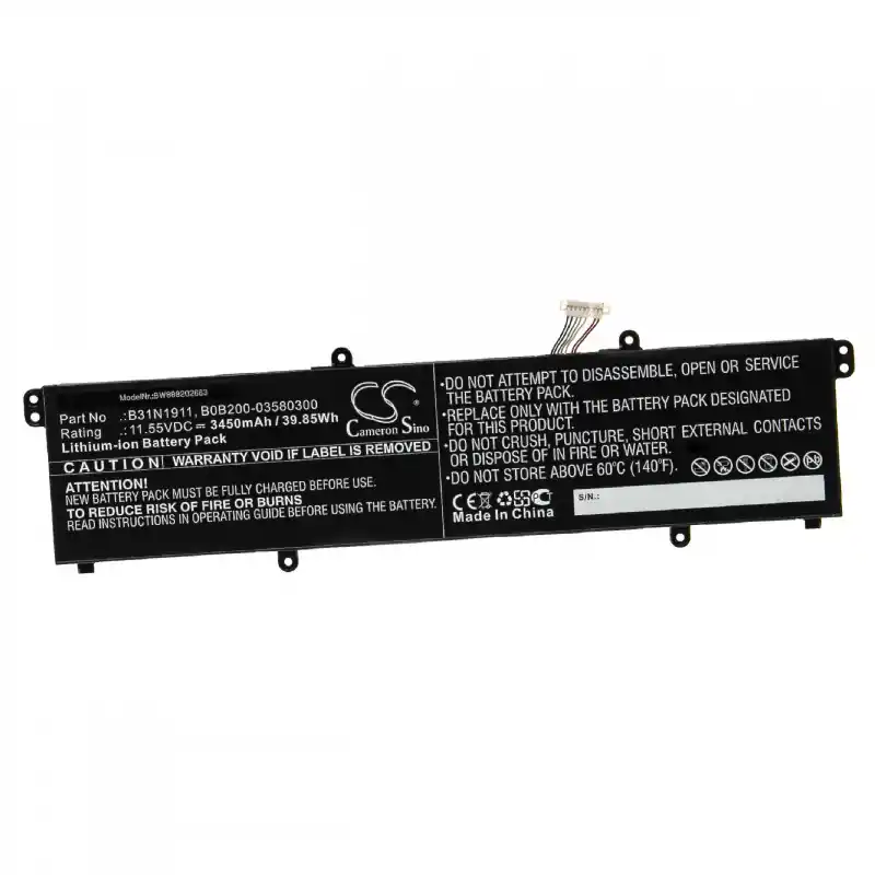 Batteria per Asus VivoBook Flip 14 / TM420, B31N1911, 3450 mAh