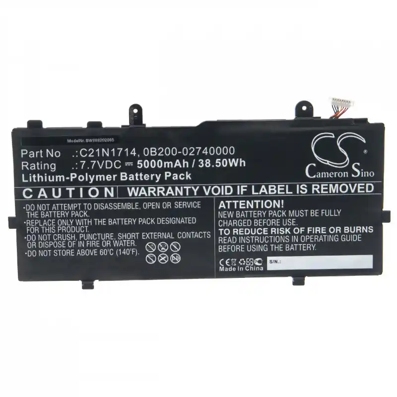 Batteria per Asus VivoBook Flip 14 / TP401, C21N1714, 5000 mAh