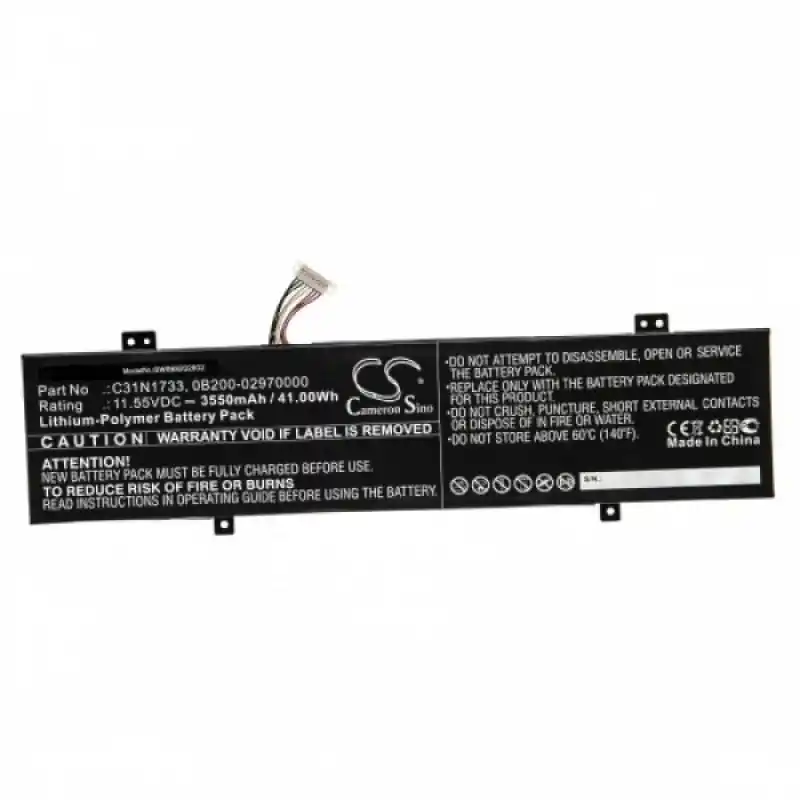 Batteria per Asus VivoBook Flip 14 / TP412, C31N1733, 3550 mAh
