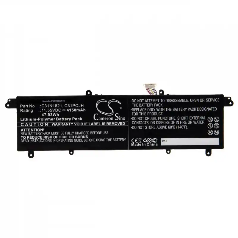 Batteria per Asus VivoBook S14 M433IA / S15 M533IA, C31N1821, 4150 mAh