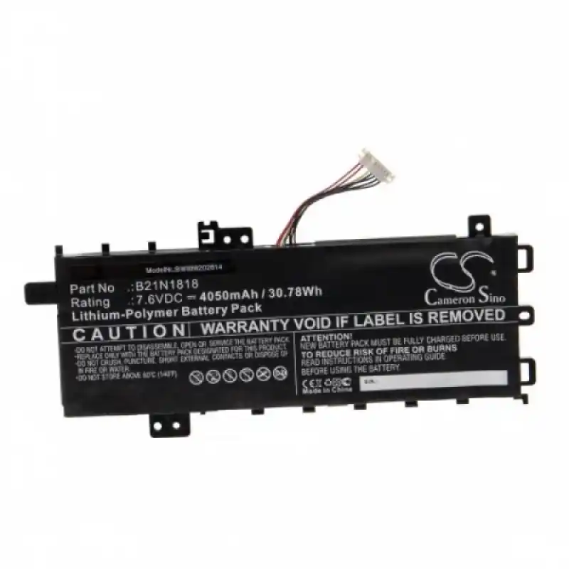 Batteria per Asus VivoBook S15 / S17, B21N1818, 4050 mAh