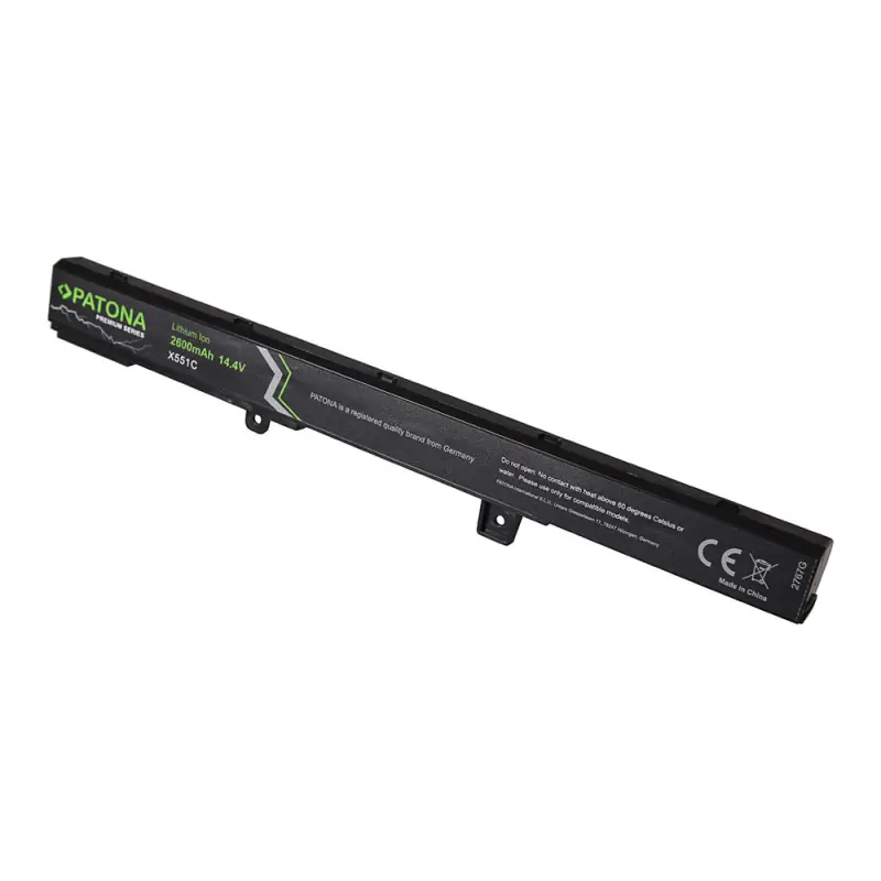 Batteria per Asus X451 / X551 / D550, 14.4 V, 2600 mAh