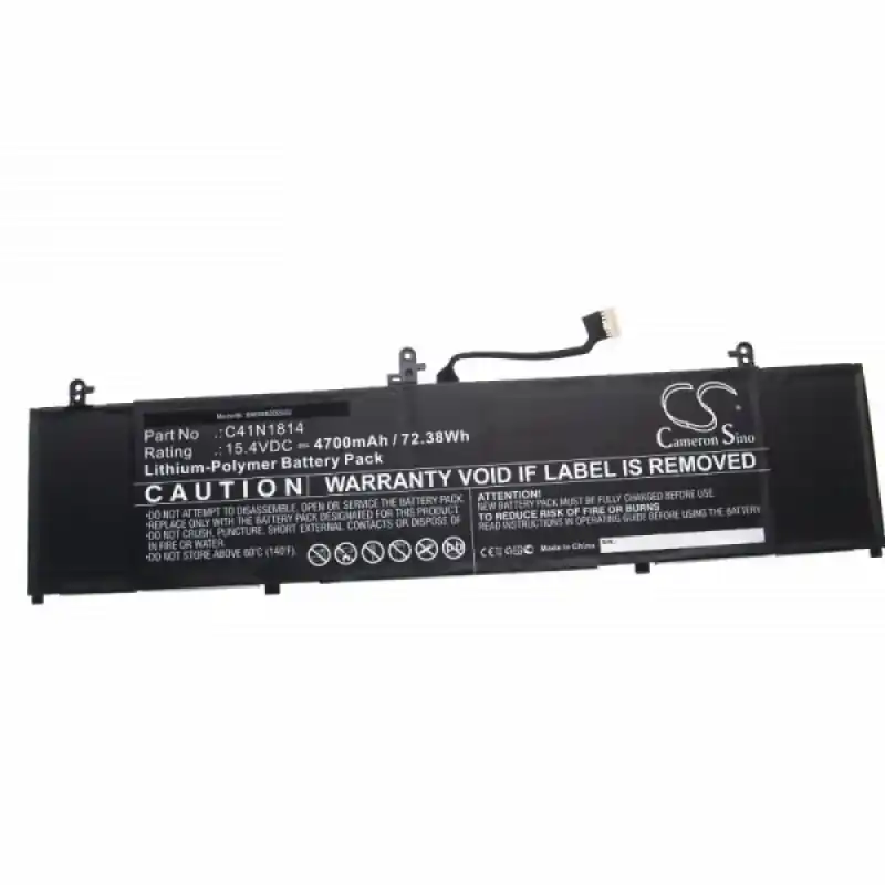 Batteria per Asus ZenBook BX533 / RX533 / UX533, C41N1814, 4700 mAh