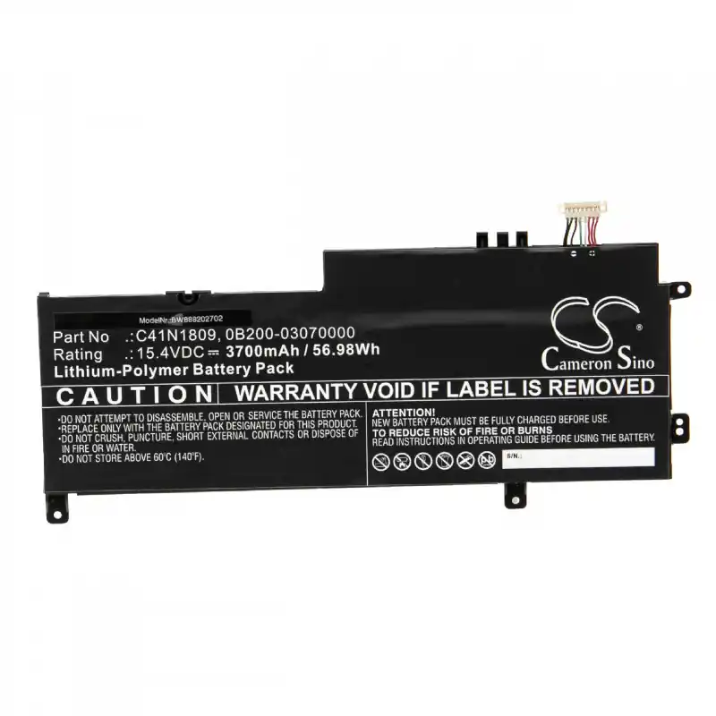 Batteria per Asus Zenbook Flip 15 UX562FD, C41N1809, 3700 mAh