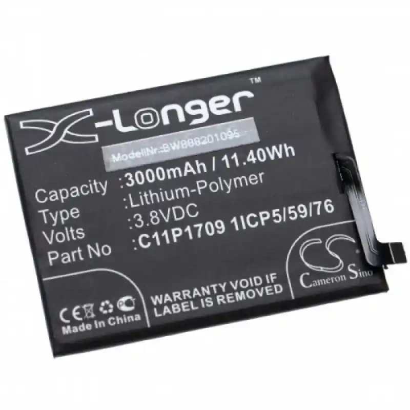 Batteria per Asus ZenFone Live L1 / L2, 3000 mAh