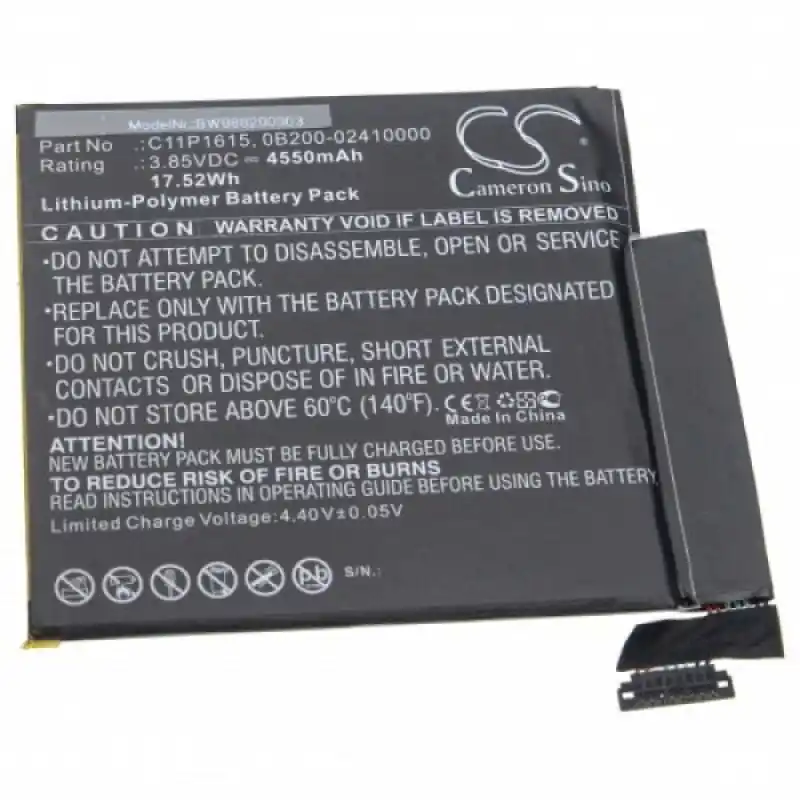 Batteria per Asus ZenPad Z8S / ZT582KL, 4550 mAh