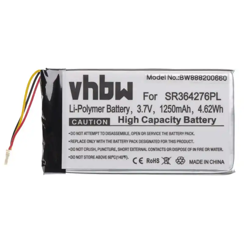 Batteria per Becker Active 5 / Professional 5, 1250 mAh
