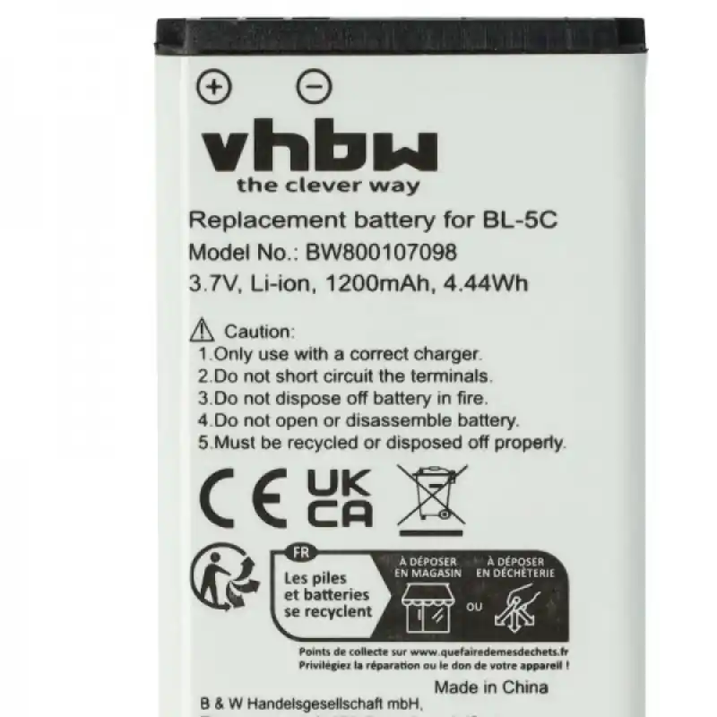 Batteria per Becker Mamba / BLU Diva, 1200 mAh