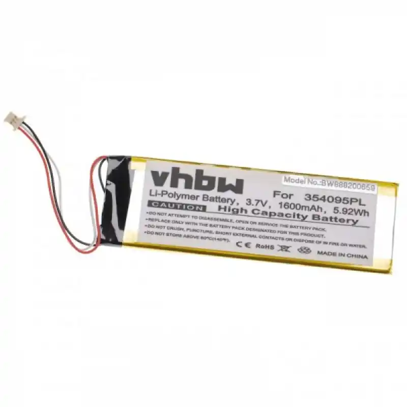Batteria per Becker Ready 6 / Professional 6 / Transit 6, 1600 mAh