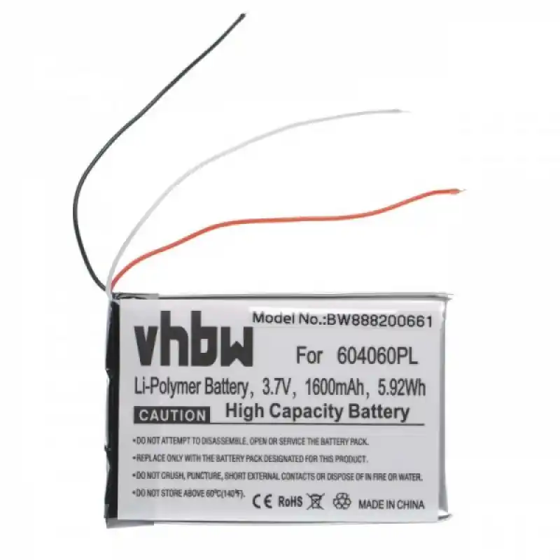 Batteria per Becker Ready 70 / Professional 70 / Transit 70, 1600 mAh