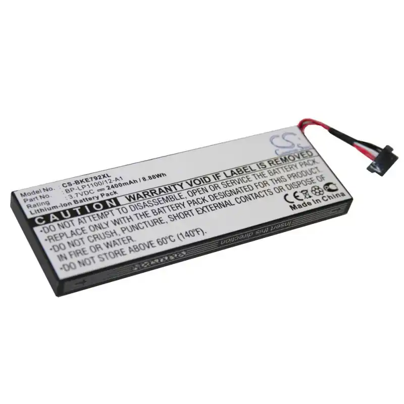 Batteria per Becker Traffic Assist 7928, 2400 mAh
