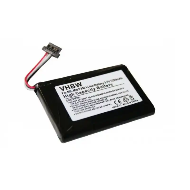 Batteria per Becker Traffic Assist 7934, 1200 mAh