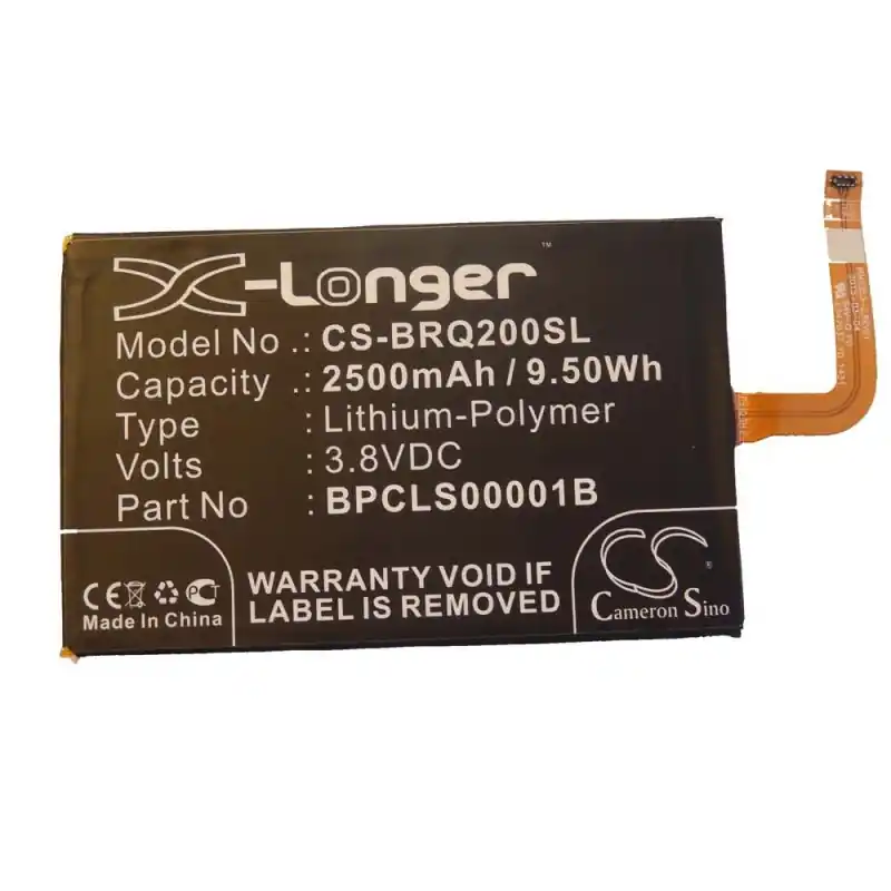 Batteria per Blackberry Classic / Q20, 2500 mAh