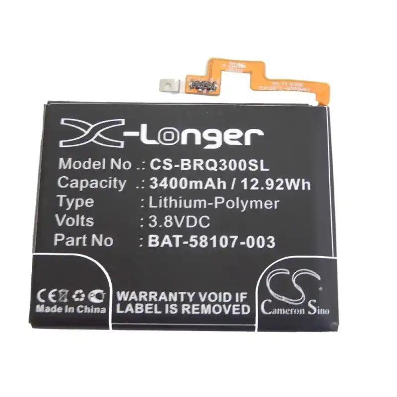 Batteria per Blackberry Passport / Q30, 3400 mAh