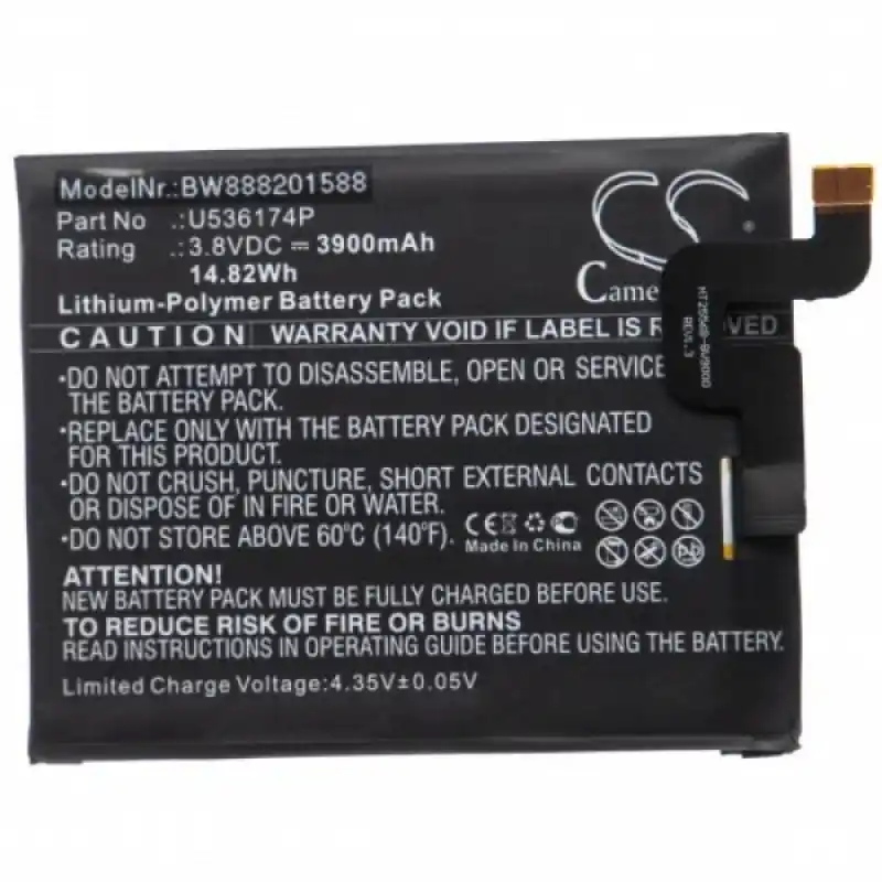 Batteria per Blackview BV9000 Pro, 3900 mAh