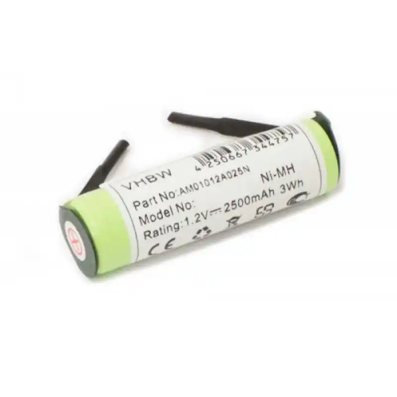 Batteria per Braun 1008 / 3008 / 5010 / 6510, 2500 mAh