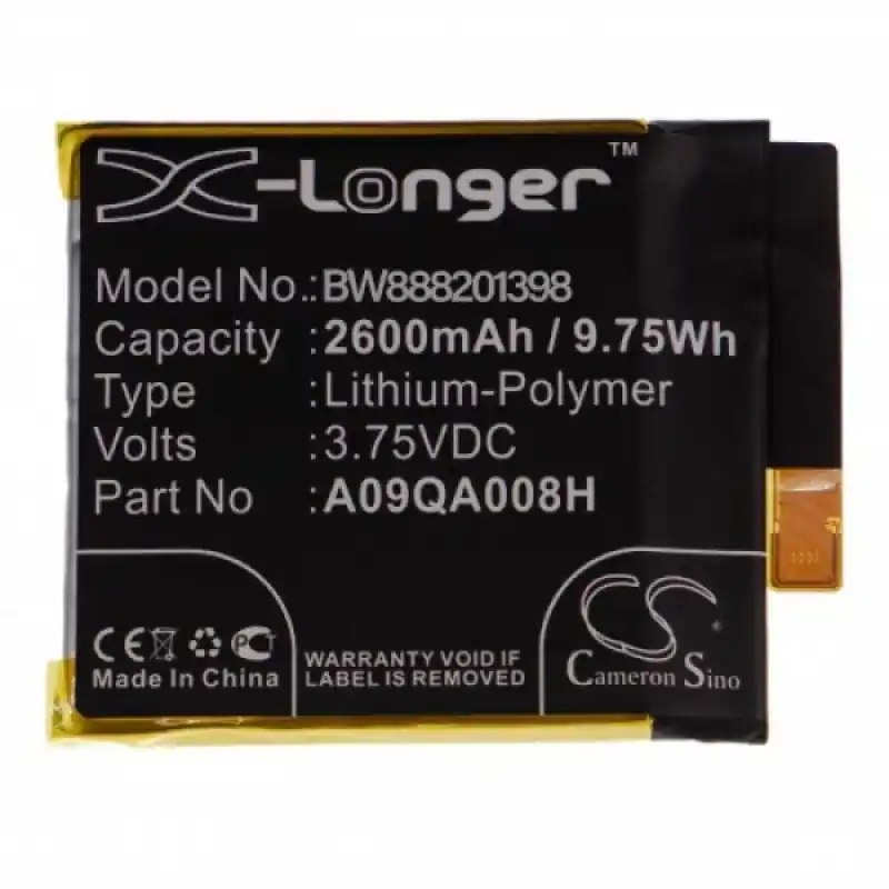 Batteria per Caterpillar CAT S50C, 2600 mAh