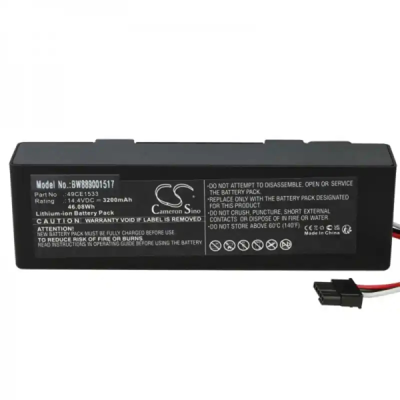 Batteria per Cecotec Conga 3290 / 3390 / 3490, 3200 mAh