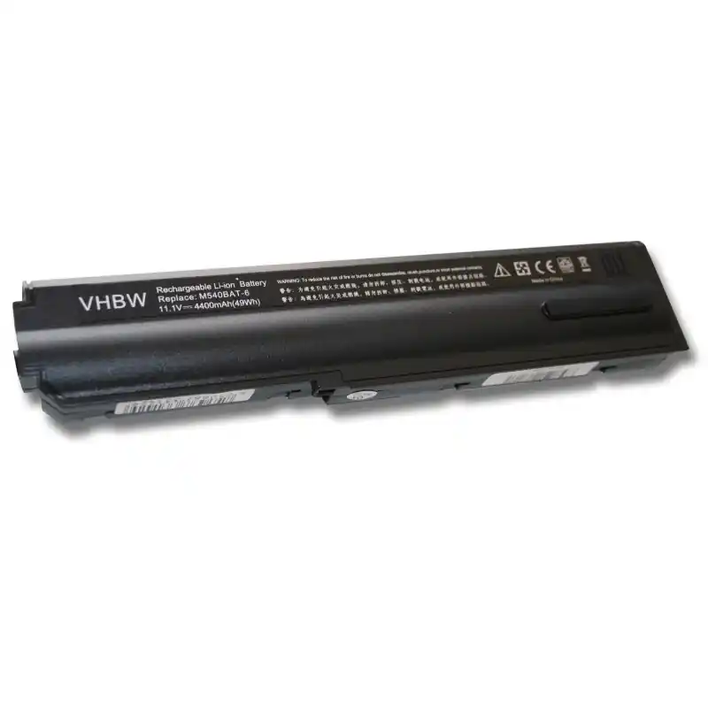 Batteria per Clevo M54 / M55 / M540 / M550, 4400 mAh