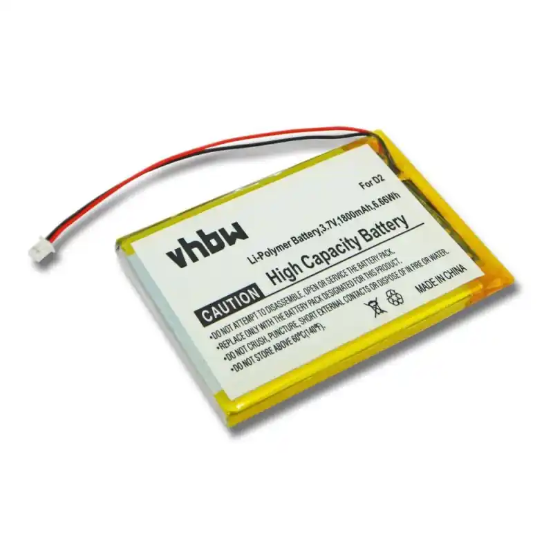 Batteria per Cowon iAudio D2, 1800 mAh