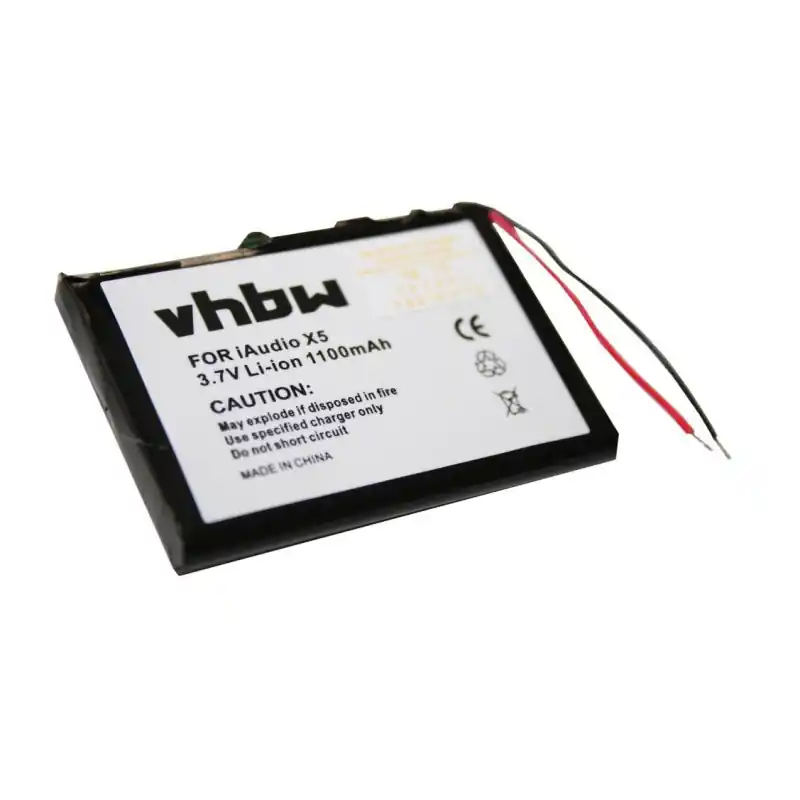 Batteria per Cowon iAudio X5 / M3 / M5, 1100 mAh