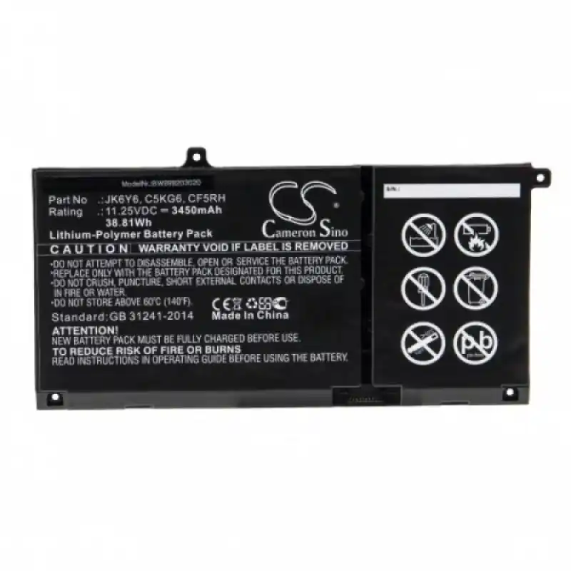 Batteria per Dell Inspiron 13-5301 / 15-3510, 3450 mAh