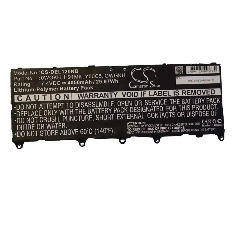 Batteria per Dell Latitude 10E / 10 ST2E, 4050 mAh