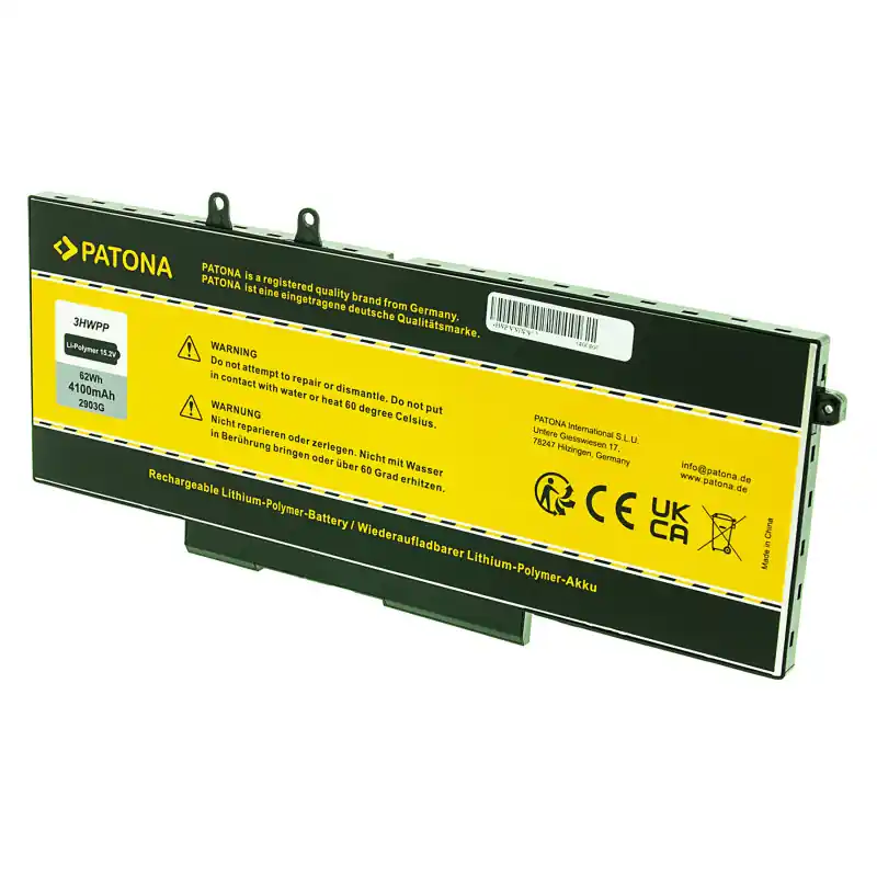 Batteria per Dell Latitude 14 5410 / Latitude 15 5510, 4100 mAh