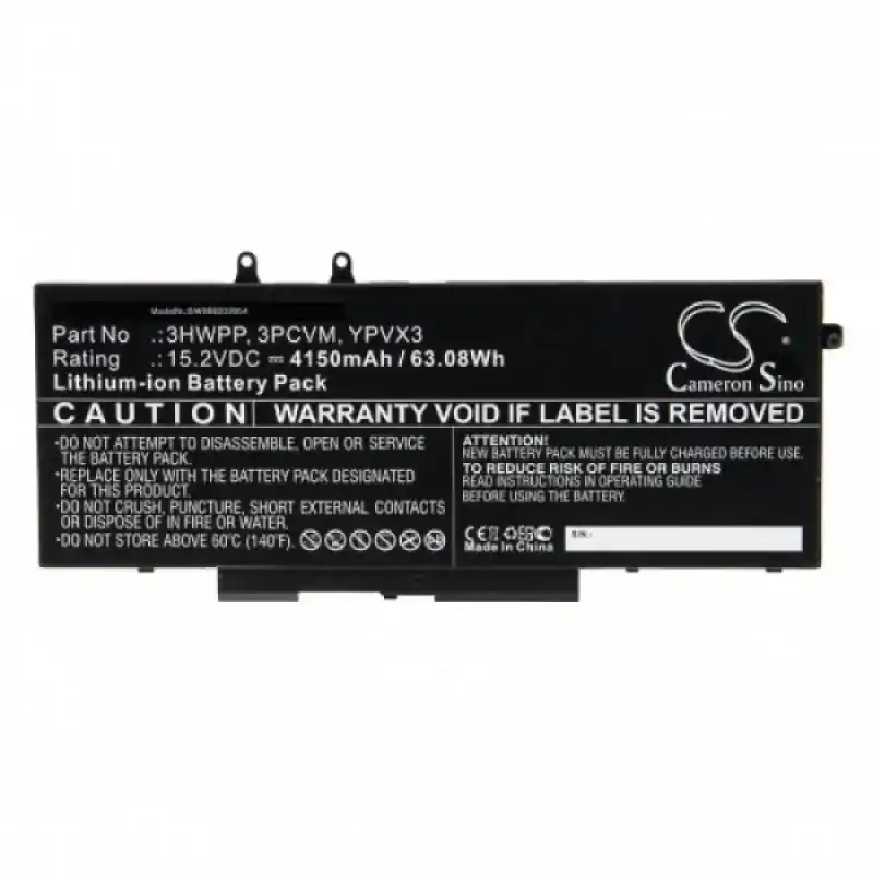 Batteria per Dell Latitude 14 5410 / Latitude 15 5510, 4150 mAh