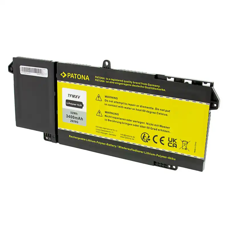 Batteria per Dell Latitude 5320 / 7320 / 7520, 3400 mAh