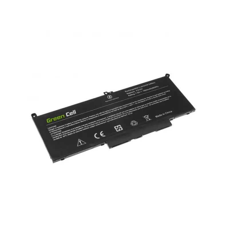 Batteria per Dell Latitude 7280 / 7290 / 7380 / 7390, 7.6 V, 5800 mAh