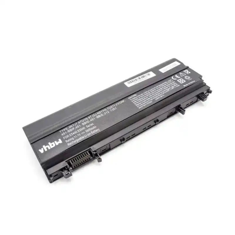 Batteria per Dell Latitude E5440 / E5540, 6600 mAh