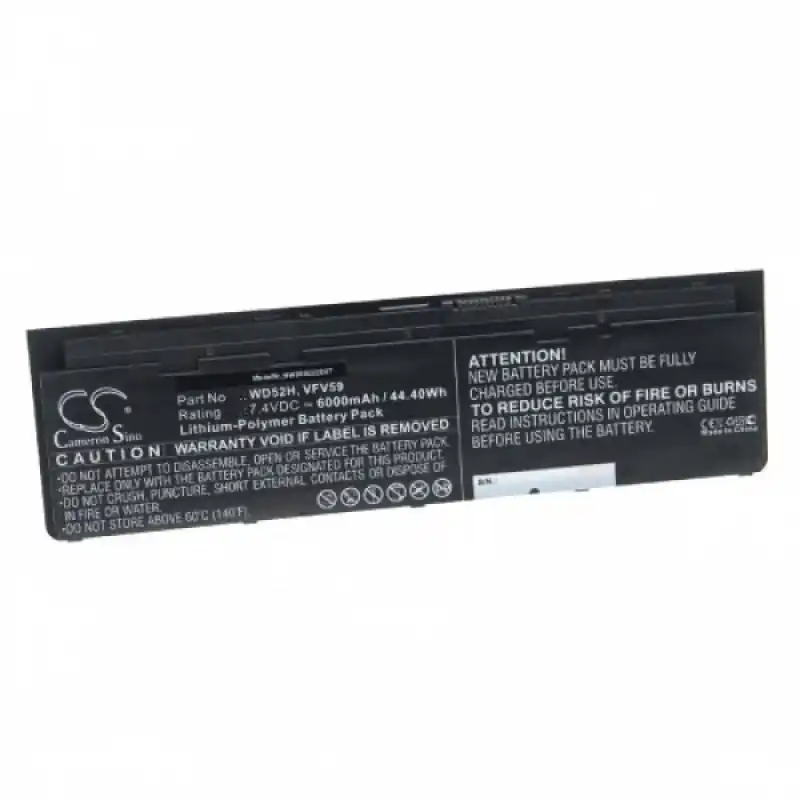 Batteria per Dell Latitude E7240 / E7250, 7.4 V, 6000 mAh