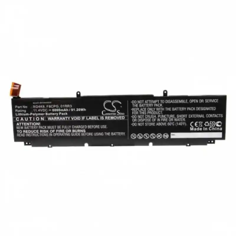 Batteria per Dell Precision 5750 / XPS 17 9700, 8000 mAh
