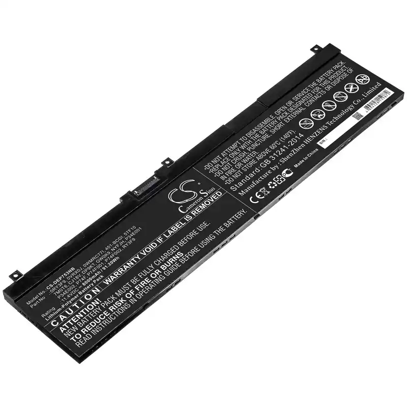 Batteria per Dell Precision 7330 / 7530 / 7540, 11.4V, 8000 mAh